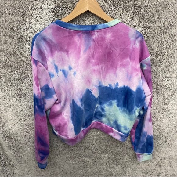 Ardene Tie Dye Hip Sweatshirt - Picture 3 of 3